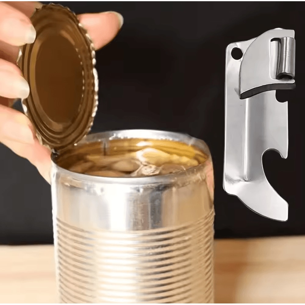 Folding Outdoor Bottle Opener Portable Can And Bottle Opening Tool For Camping Hiking 2