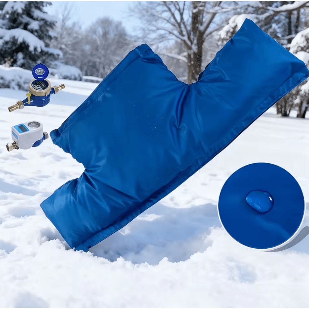 HeavyDuty Winter Water Meter Cover Insulated Pipe Protector DoubleSided Cold Resistant 1