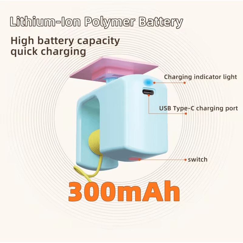 Electric Interactive Cat Teasing Stick Toy With Automatic Flying Bird And Elastic Rope 4