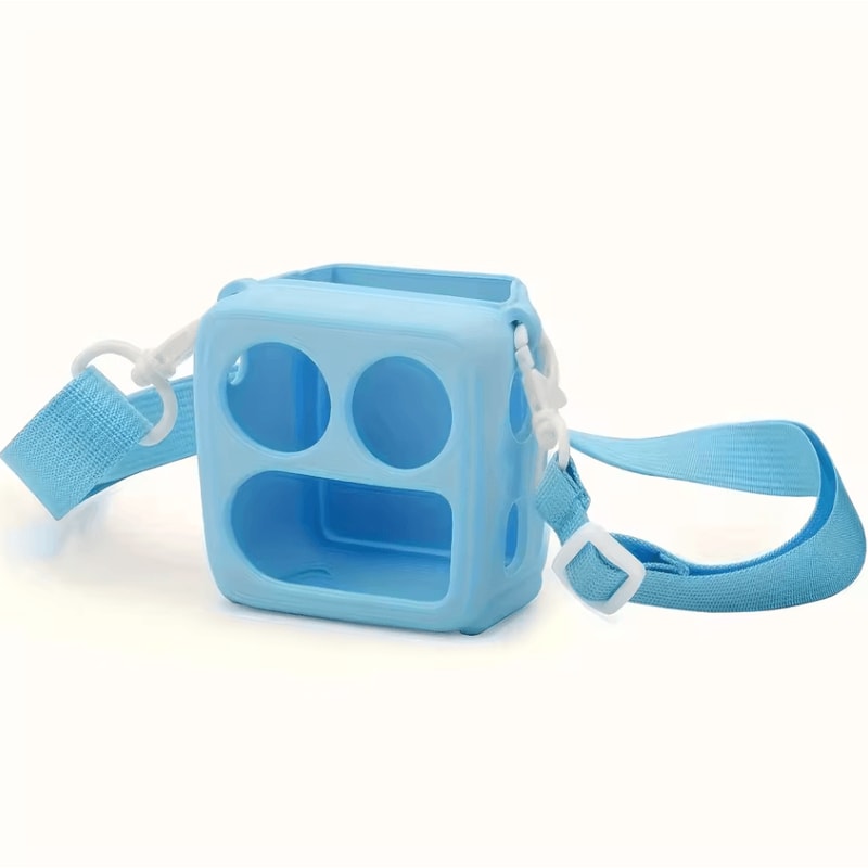 Shockproof Silicone Protective Case With Shoulder Strap For Yoto Mini 2024 5