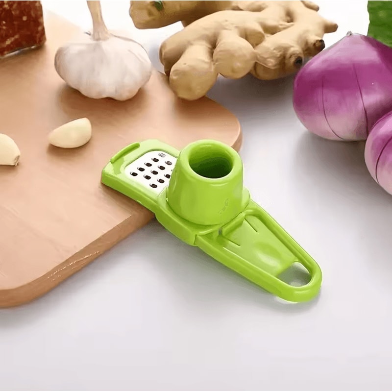 Mini Manual Garlic Grinder And Press Kitchen Garlic Mash Tool 6