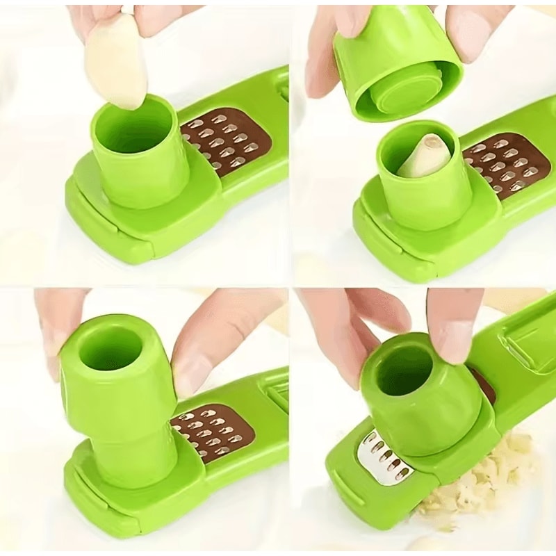 Mini Manual Garlic Grinder And Press Kitchen Garlic Mash Tool 3