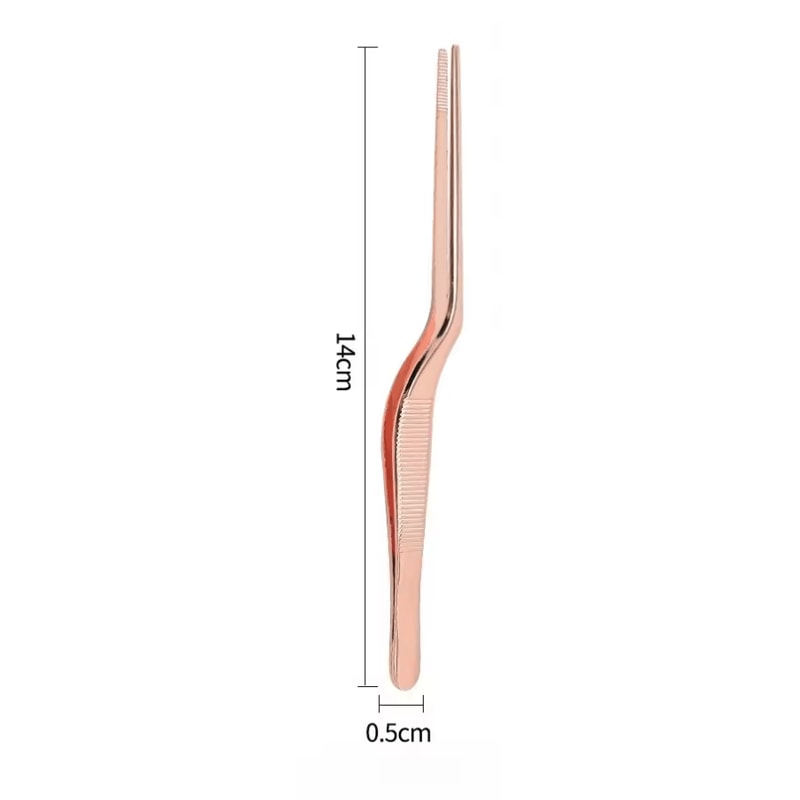 Stainless Steel Cake Decorating Tweezers Pastry Tool Food Grade Kitchen Tongs 3