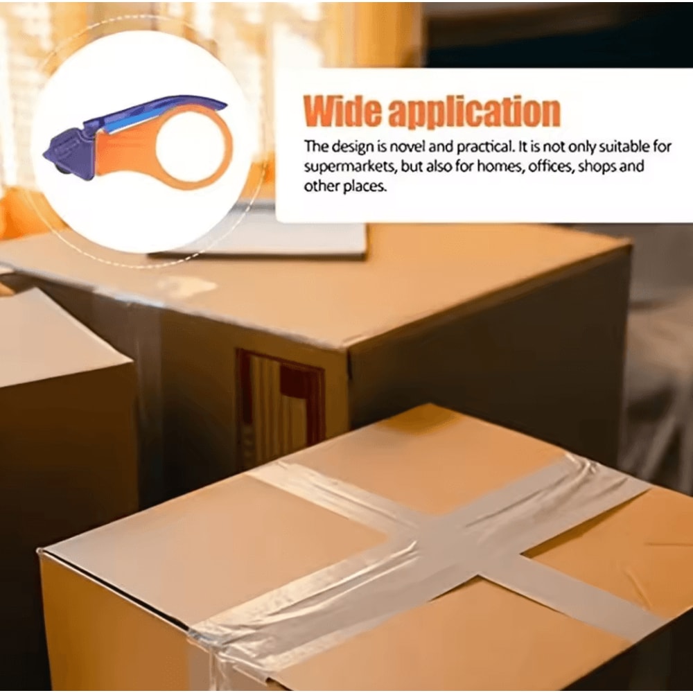 HeavyDuty Manual Tape Dispenser OneHanded Portable Cutter For Packaging And Shipping 1