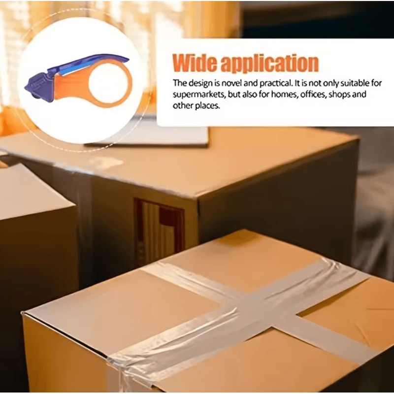 HeavyDuty Manual Tape Dispenser OneHanded Portable Cutter For Packaging And Shipping 1