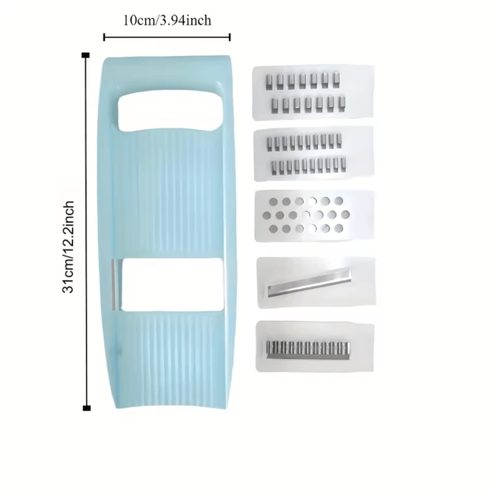 5in1 Manual Vegetable Fruit Slicer Set Multifunctional Food Grater Kitchen Utensils 3