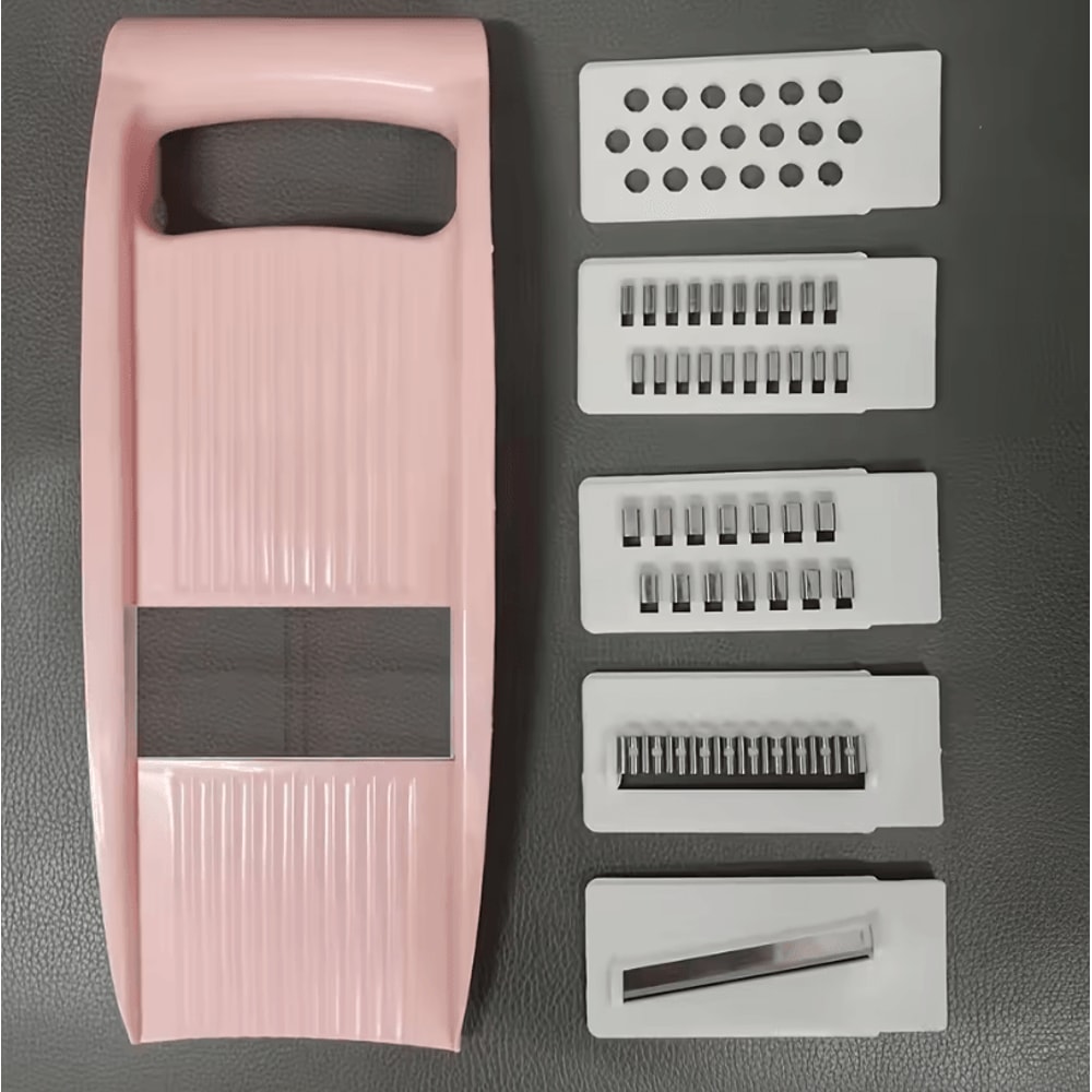 5in1 Manual Vegetable Fruit Slicer Set Multifunctional Food Grater Kitchen Utensils 4