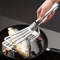 Multifunction Stainless Steel Serving Tongs For Buffet Fish Fry Bread Steak Salad Dessert 0
