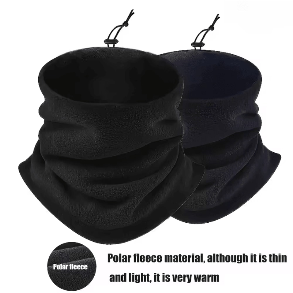 Mens HeavyDuty Thermal Balaclava Mask Windproof Fleece Lining Neck Gaiter For Skiing Cycling Motor 3