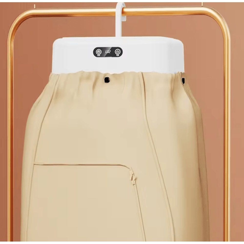 Mini Portable Electric Clothes Dryer Compact Foldable Laundry Dryer With Bag And Timer 3