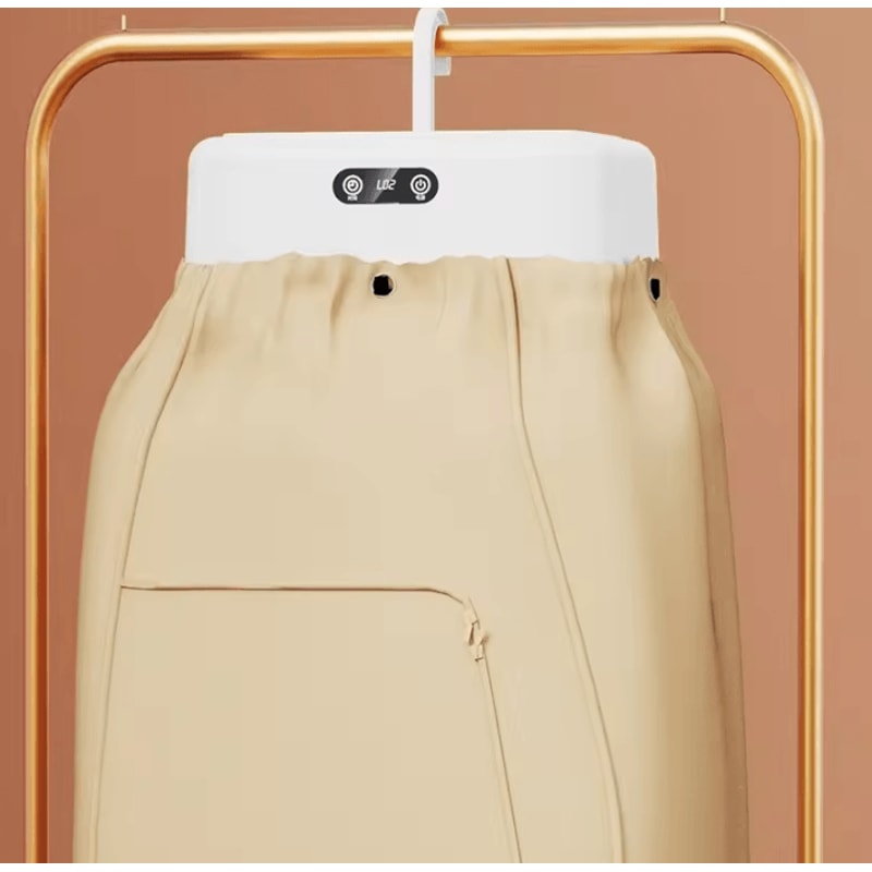 Mini Portable Electric Clothes Dryer Compact Foldable Laundry Dryer With Bag And Timer 3