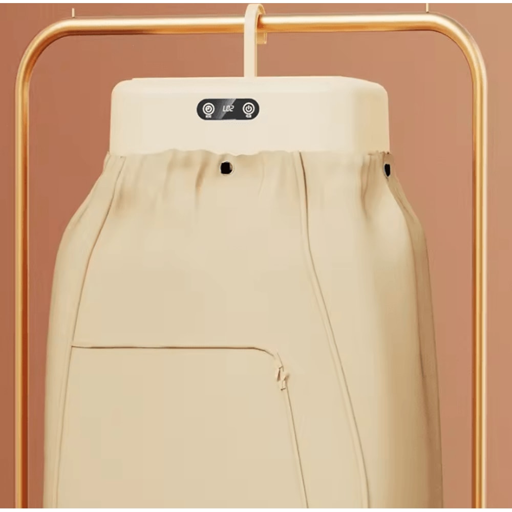 Mini Portable Electric Clothes Dryer Compact Foldable Laundry Dryer With Bag And Timer 4