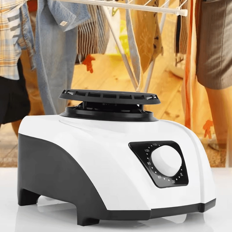 Mini Portable Clothes Dryer 1200W Quiet Electric Laundry Dryer For Clothes And Shoes 0