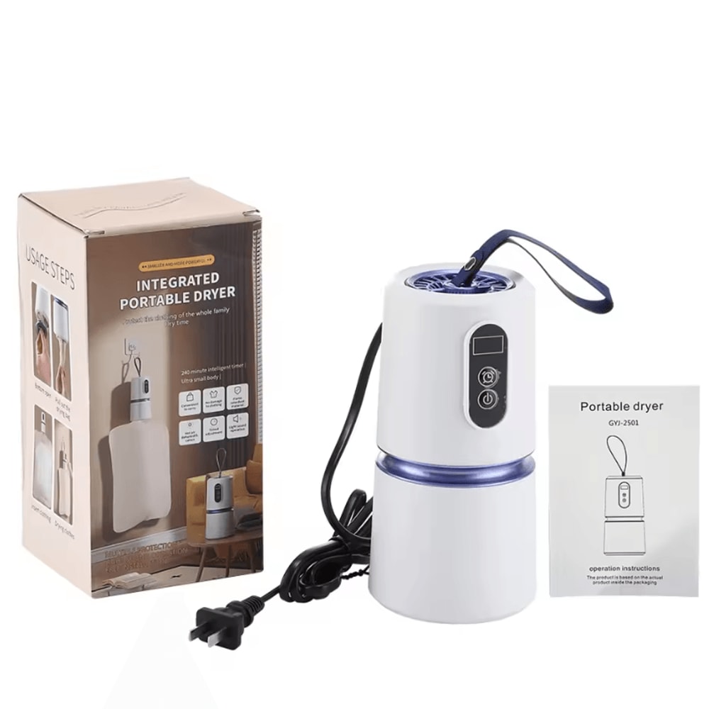 Portable 360 Hot Air Foldable Electric Clothes Dryer For Home Travel Dorm Camping 6