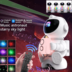 galaxyglow astronaut led star projector night light