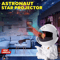 GalaxyGlow Astronaut LED Star Projector Night Light 1