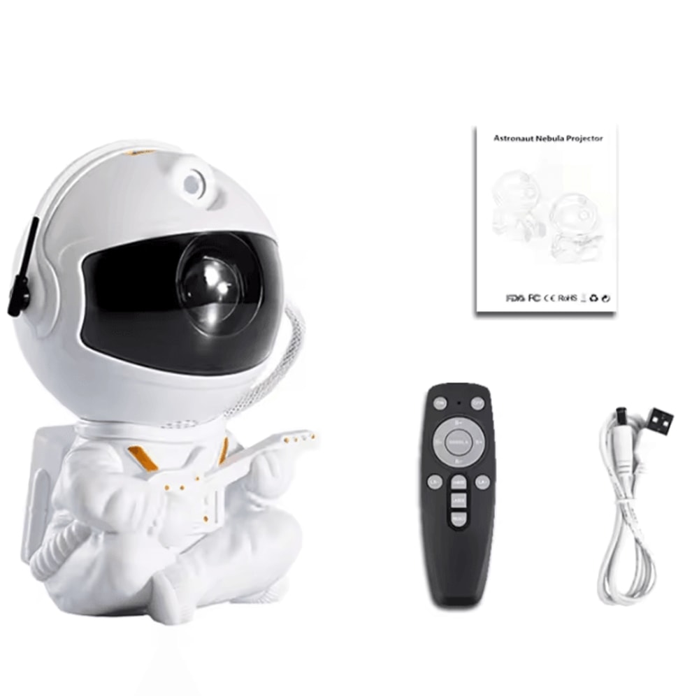 GalaxyGlow Astronaut LED Star Projector Night Light 6