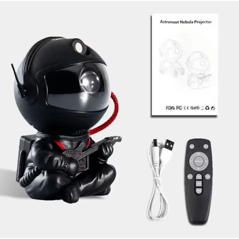 GalaxyGlow Astronaut LED Star Projector Night Light 7