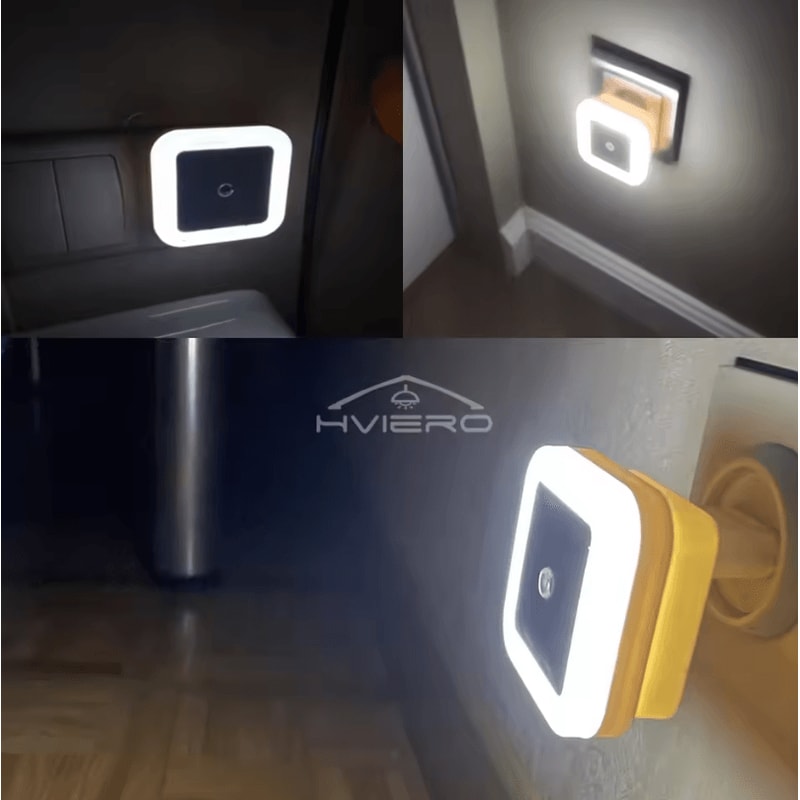 SmartSense Mini Wireless LED Night Light With EUUS Plug 2