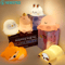 SoftGlow Animal Silicone Touch Night Lamp 0