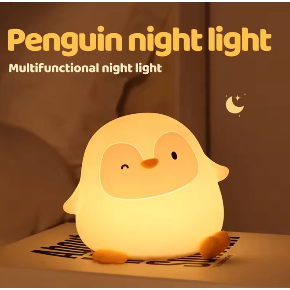 SoftGlow Animal Silicone Touch Night Lamp 3