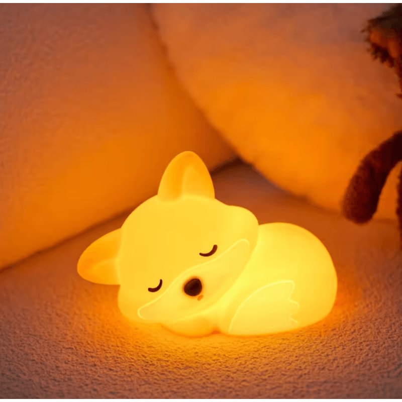 SoftGlow Animal Silicone Touch Night Lamp 5