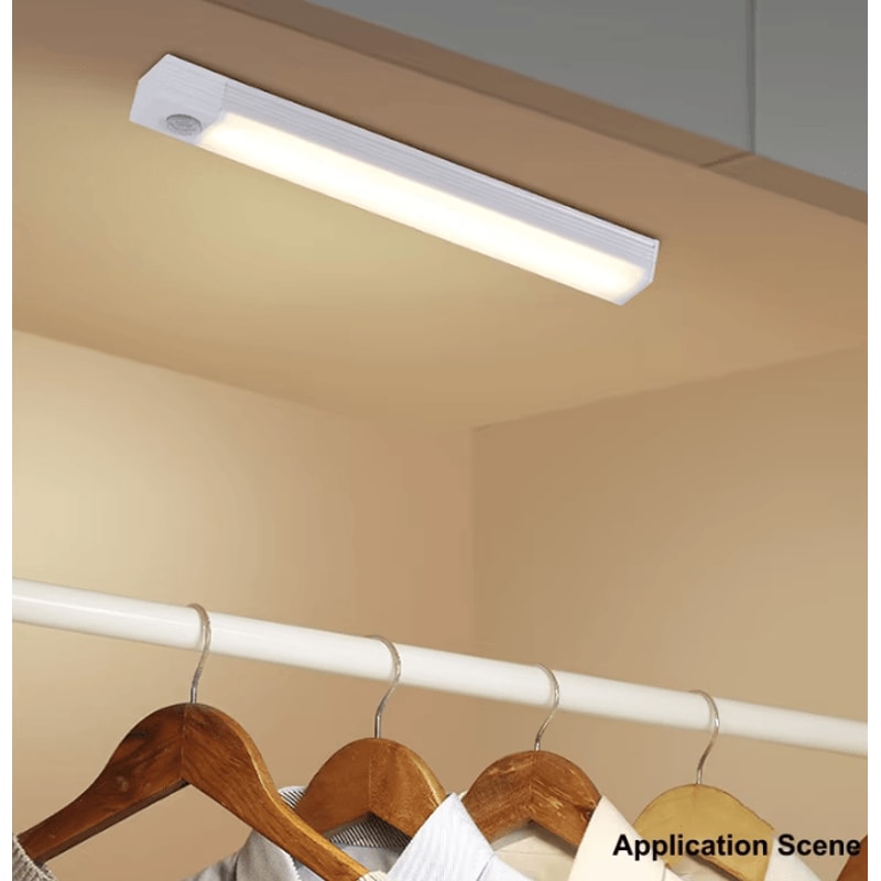 Rechargeable Motion Sensor Light Bar Wireless USB LED Cabinet Night Light 4
