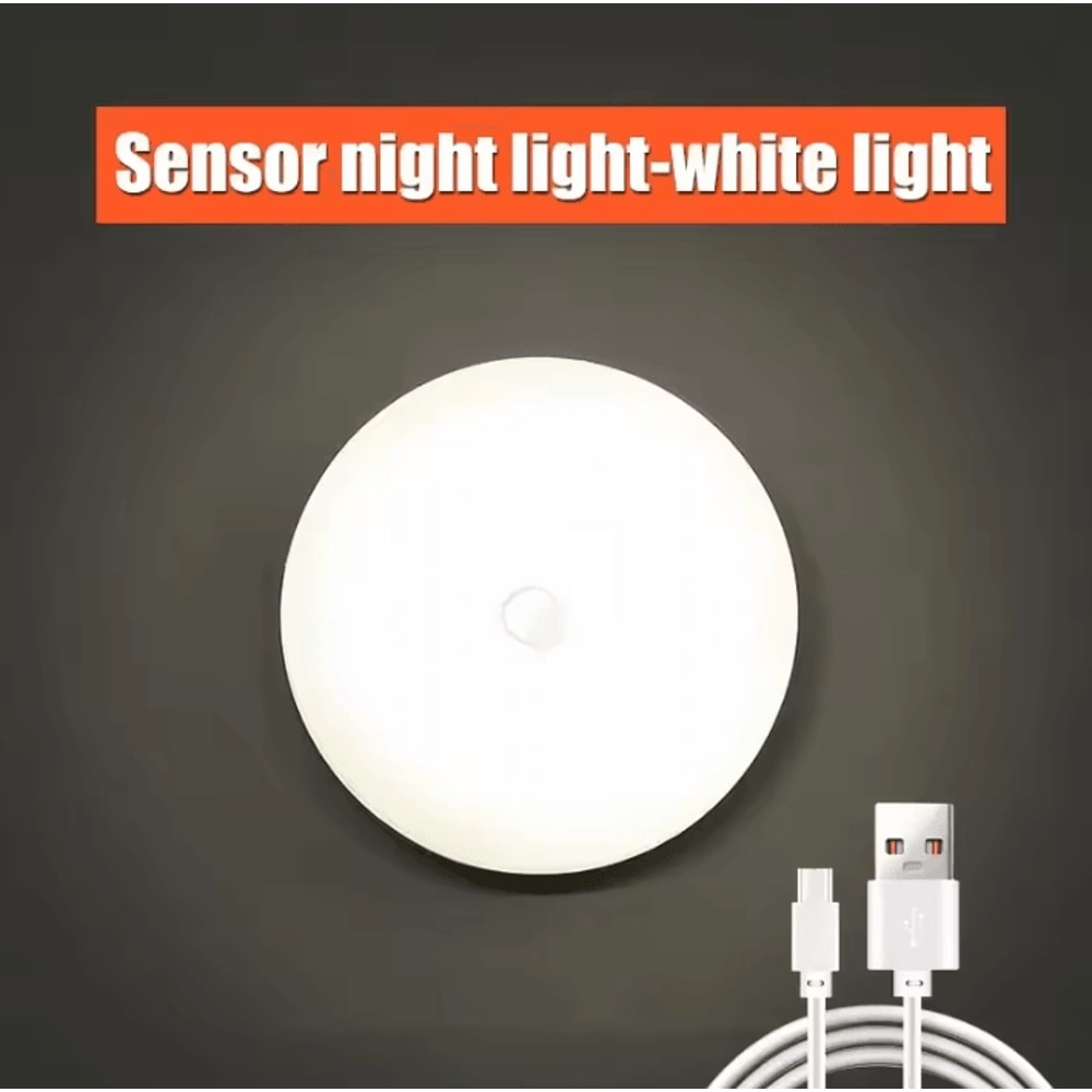 Rechargeable Motion Sensor Light Wireless USB LED Wall Lamp 1