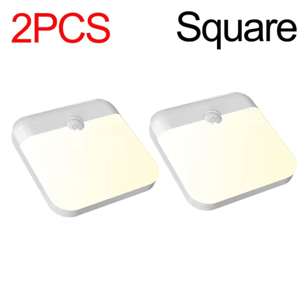 Rechargeable Motion Sensor Light Wireless USB LED Wall Lamp 2