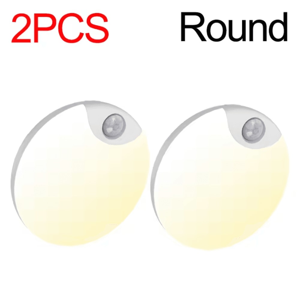 Rechargeable Motion Sensor Light Wireless USB LED Wall Lamp 6