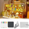 LED Acrylic Message Board USB Erasable Drawing Board Night Light 6