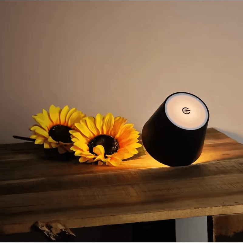 Rechargeable Glass Bottle Light Wireless Ambient Lamp With Touch Control 4