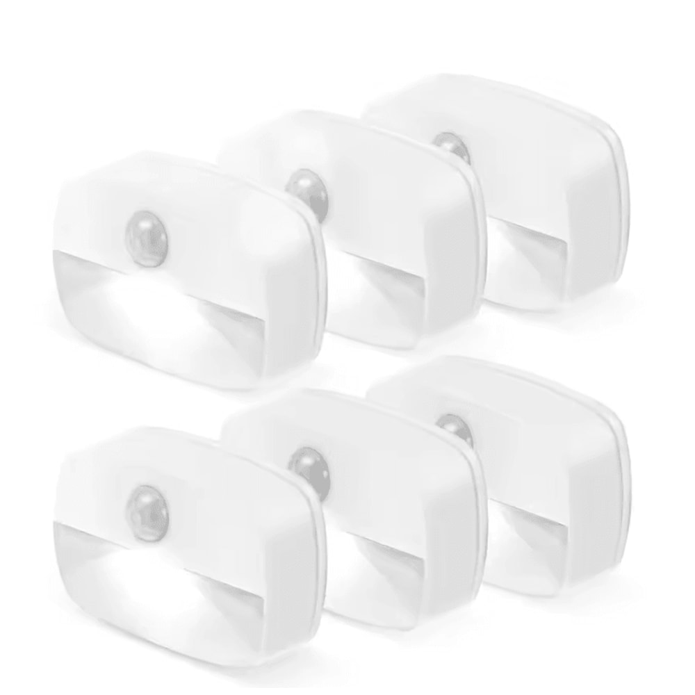 PIR Motion Sensor Night Light Smart LED Under Cabinet Closet Lamp 4