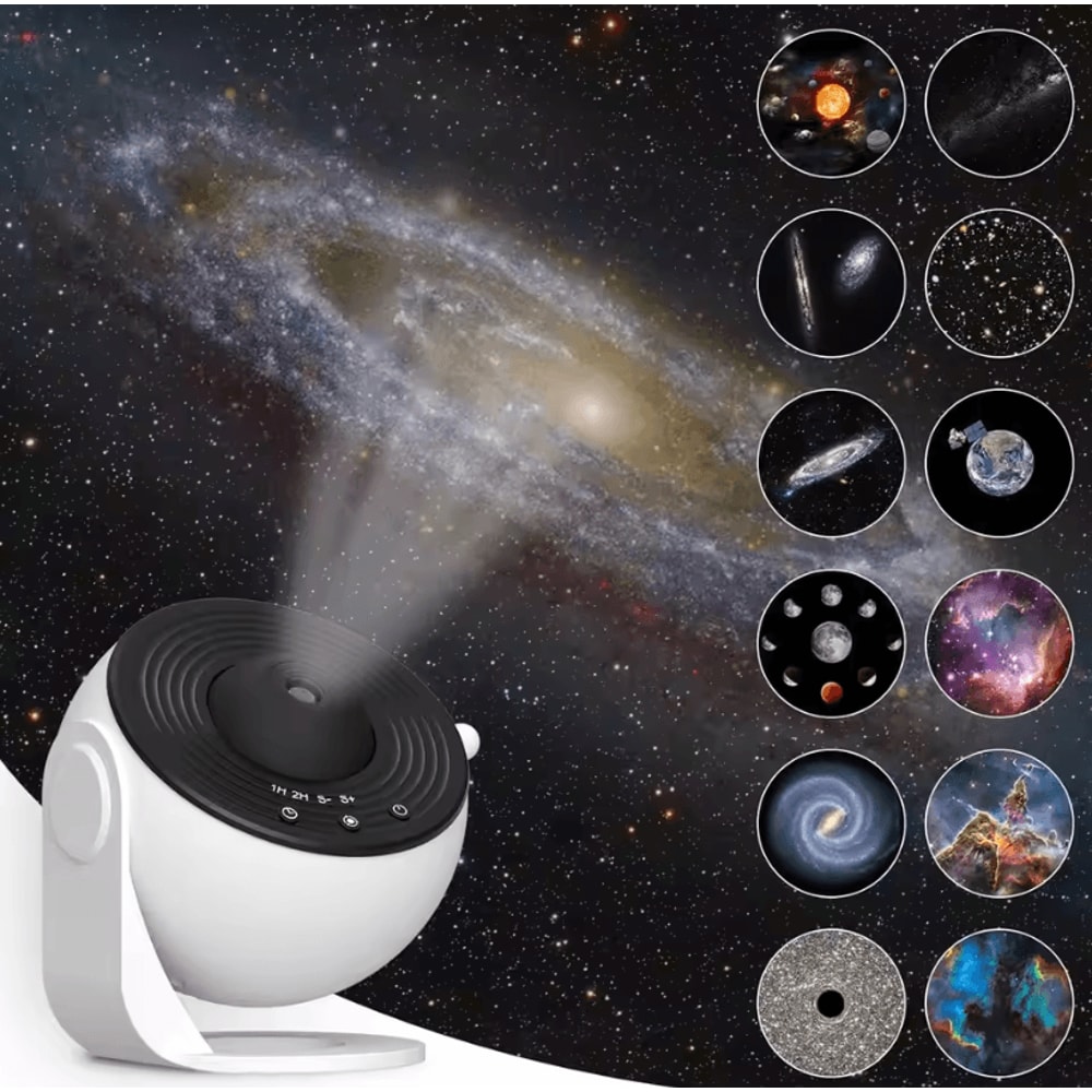 Cosmic Starry Sky Projector 12in1 4K HD Galaxy Night Light 0