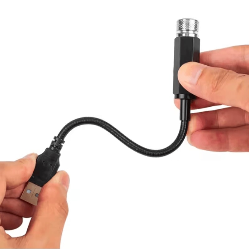 USB Starry Sky Lamp Galaxy Atmosphere Projector For Room Car 3