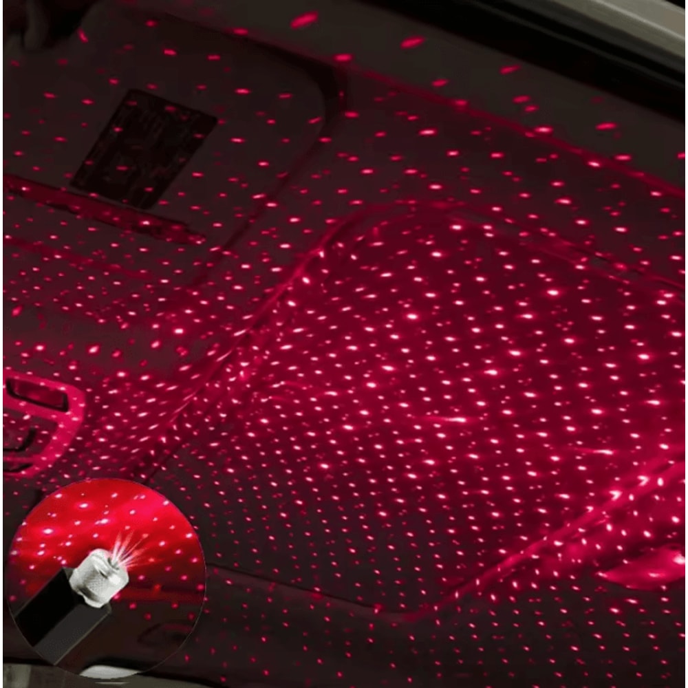 USB Starry Sky Lamp Galaxy Atmosphere Projector For Room Car 1