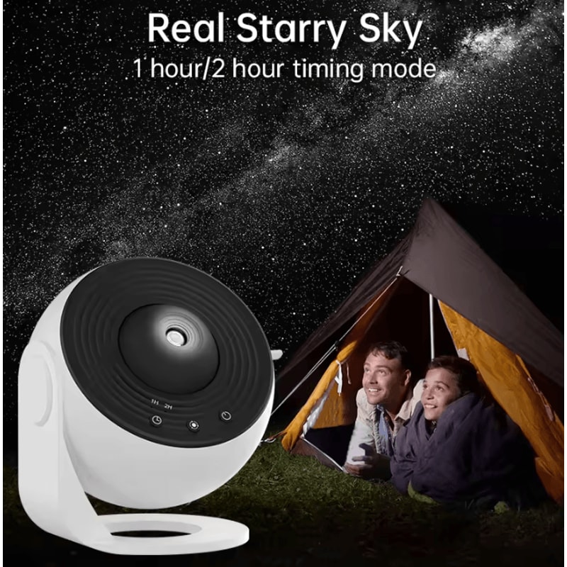 Galaxy Starry Sky Projector 360 Rotating Planetarium Night Light 3