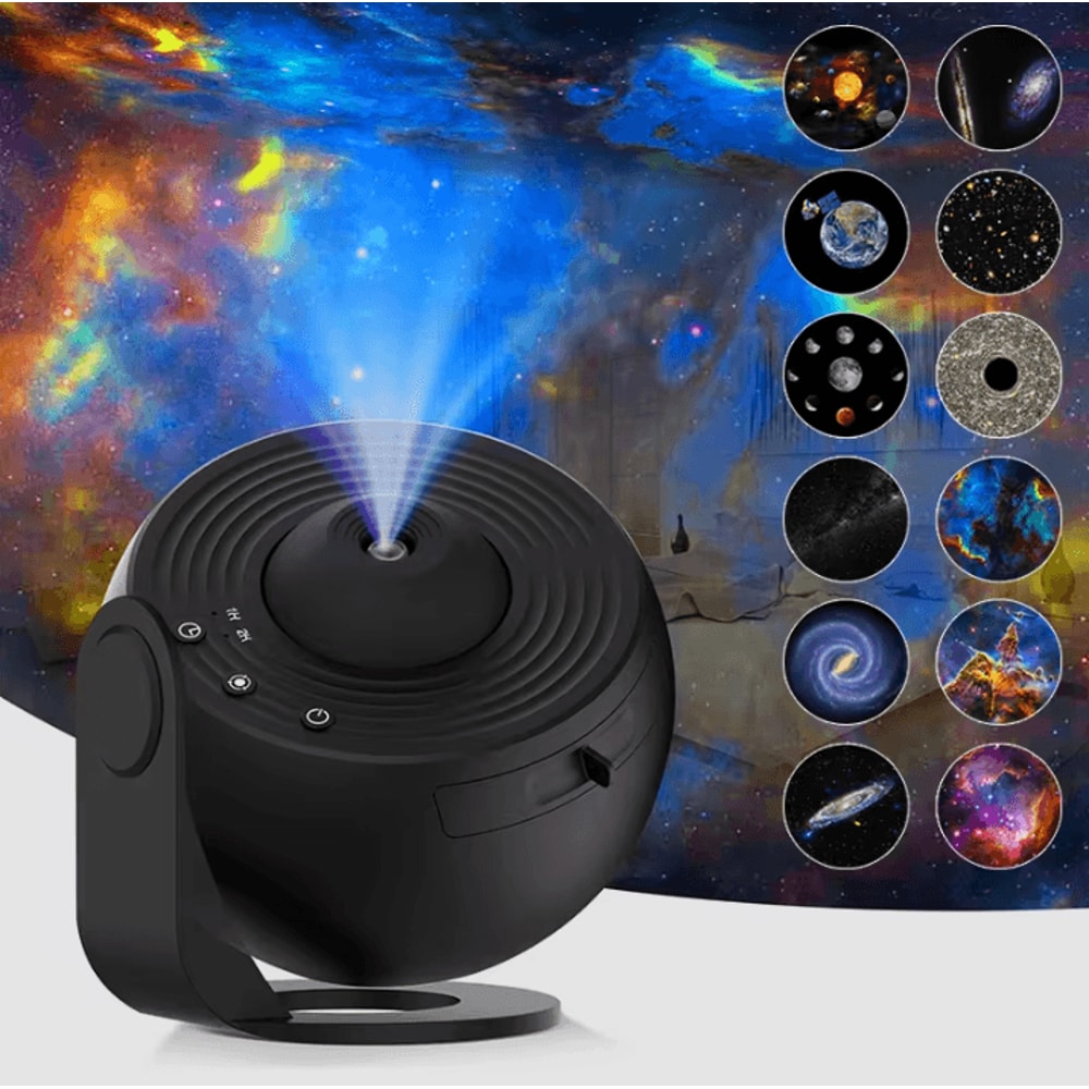 Galaxy Starry Sky Projector 360 Rotating Planetarium Night Light 8