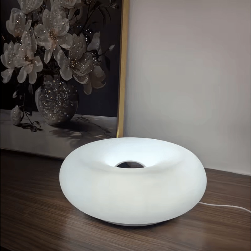USB Bedside Table Lamp Ambient Donut Room Decor Light 1
