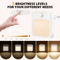 EU Plug Motion Sensor Night Light Automatic LED Night Lamp For Bedroom 2