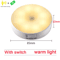 USB Motion Sensor Night Light Rechargeable Wireless PIR LED Lamp 9