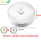 USB Motion Sensor Night Light Rechargeable Wireless PIR LED Lamp 10