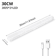 Wireless Motion Sensor LED Light Rechargeable Night Light Bar For Cabinets Stairs 7