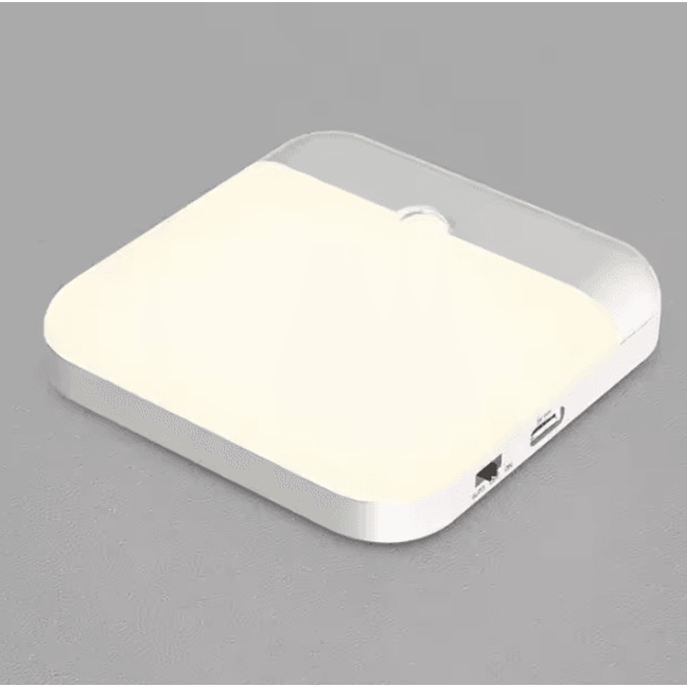 Wireless Motion Sensor LED Light USBC Rechargeable Night Lamp For Cabinets Stairs 9