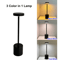 Rechargeable Ambient Table Lamp Touch Control ThreeColor LED Night Light 6