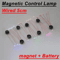 Magnetic Control LED Lamp Wired Magnetron Light For DIY Models Dioramas 0