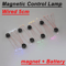 Magnetic Control LED Lamp Wired Magnetron Light For DIY Models Dioramas 0