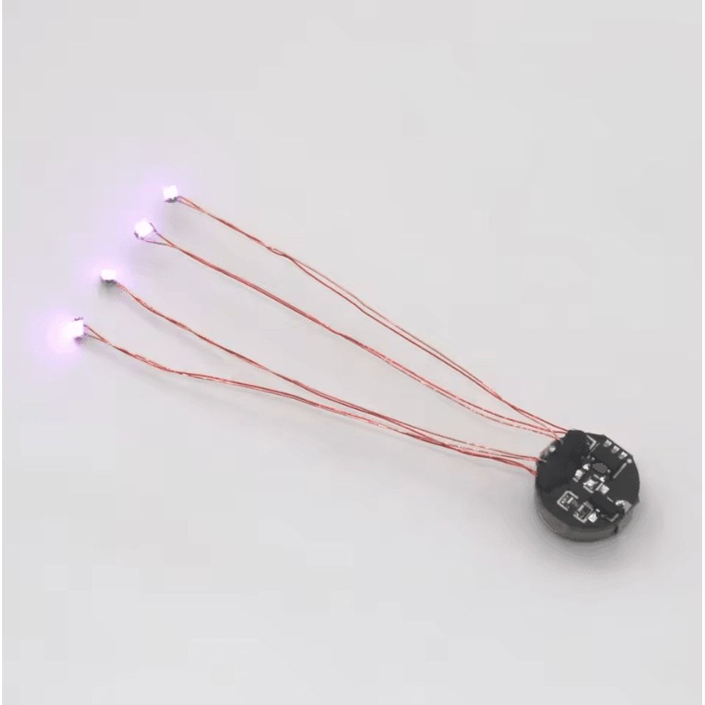 Magnetic Control LED Lamp Wired Magnetron Light For DIY Models Dioramas 6