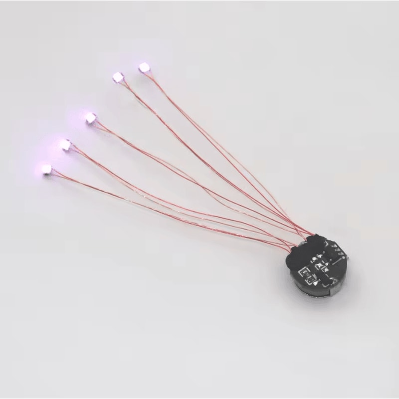 Magnetic Control LED Lamp Wired Magnetron Light For DIY Models Dioramas 7