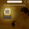 Wireless LED Night Light Mini EU Plug Motion Sensor Tricolor Lamp 0